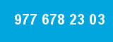 977 678 23 03 977 678 23 03